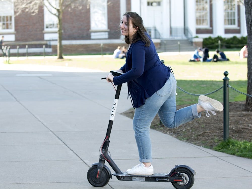 Humor columnist Katie Tripp pens a plea to all scooterers on Grounds.
