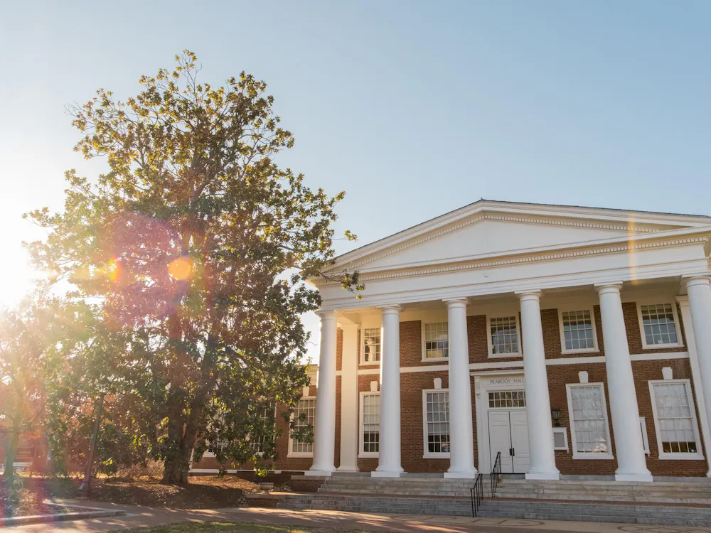 Peabody Hall, photographed Feb. 7, 2024.