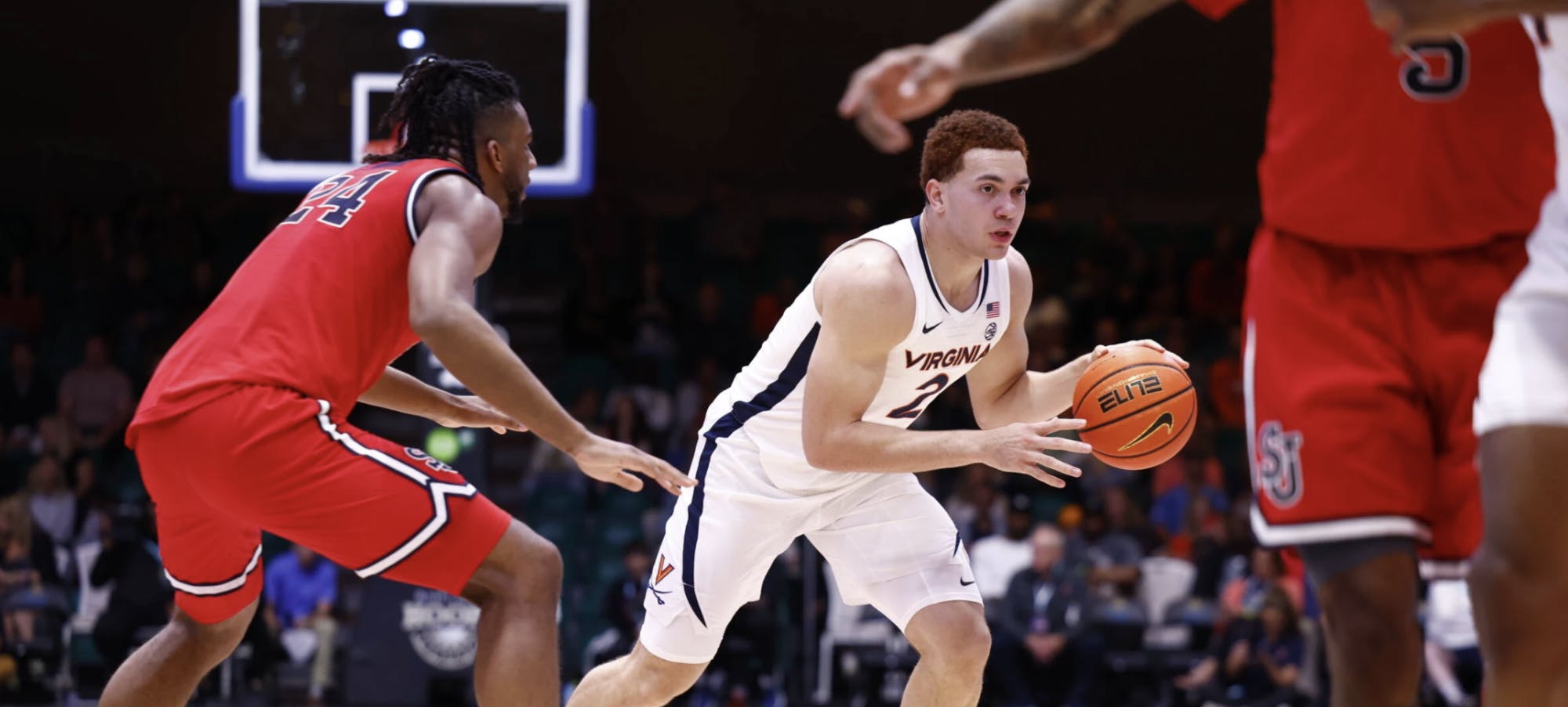 Junior forward Elijah Saunders paced the Cavaliers with 12 points Friday.