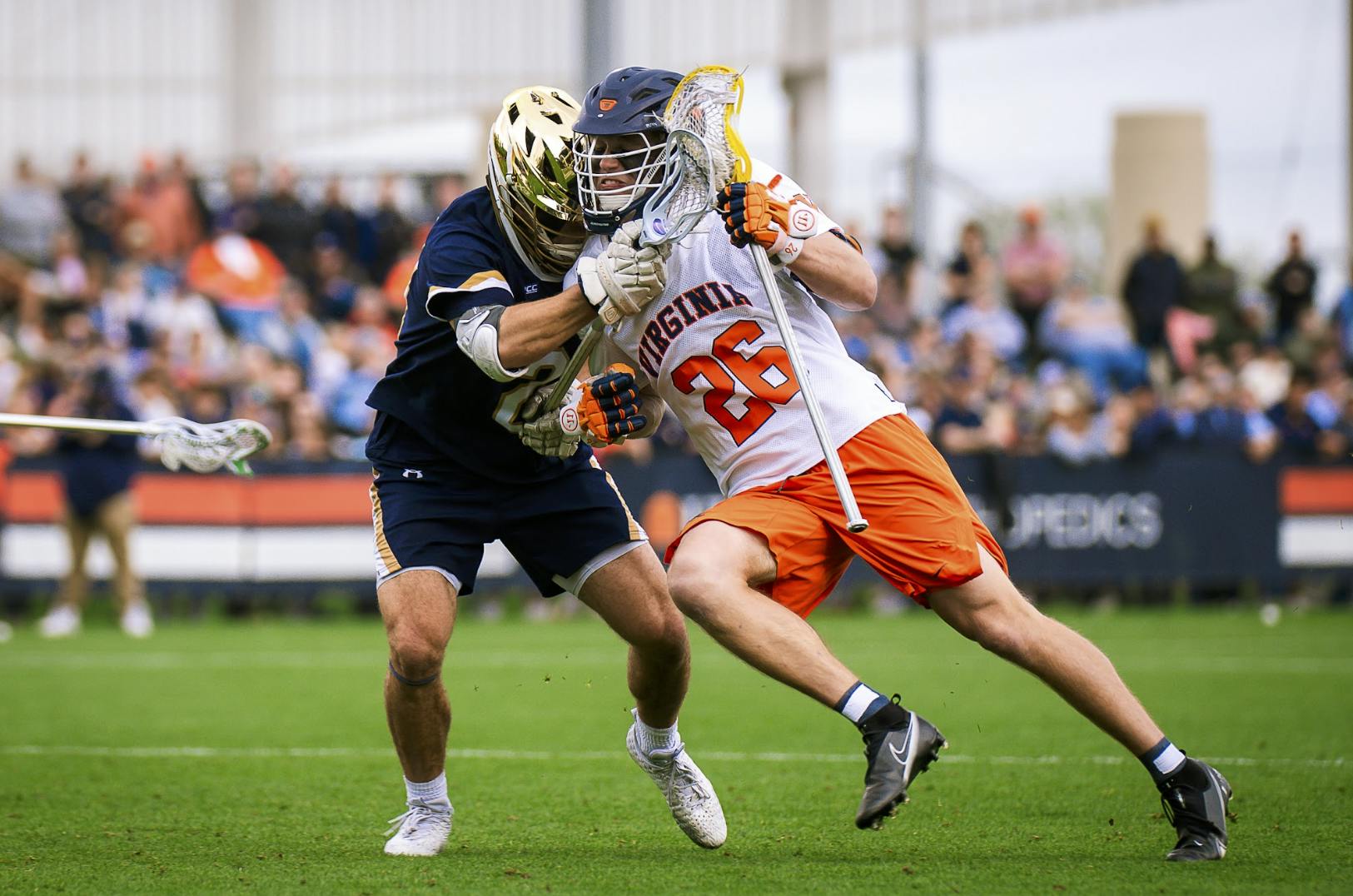 Virginia and Notre Dame's ACC Tournament semifinal matchup Friday will be their second confrontation in just six days.&nbsp;