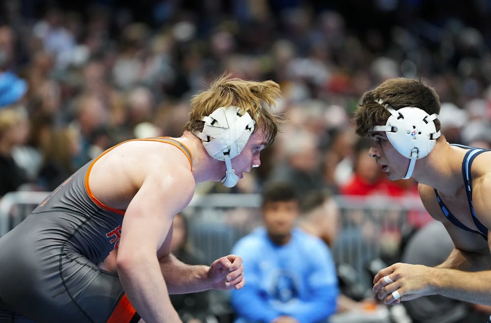 <p>Porter's day two exit sealed the deal for Virginia wrestling, which sent three wrestlers to NCAA competition.</p>