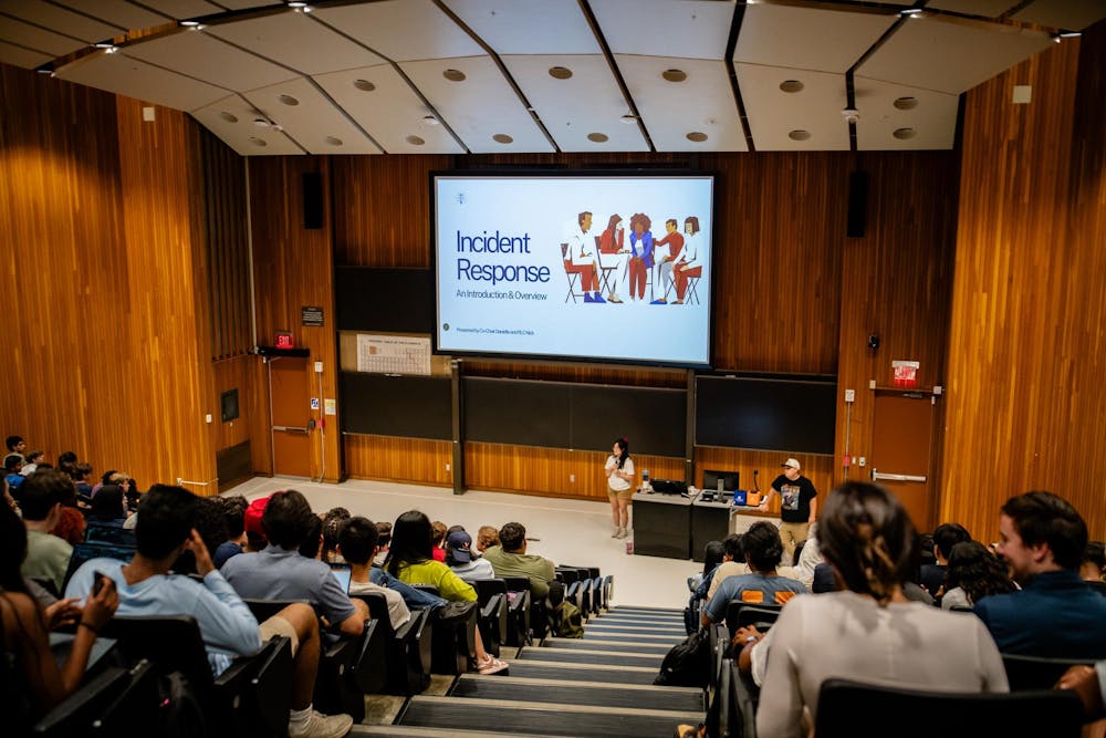 Resident staff at annual training, photographed Aug. 12. 