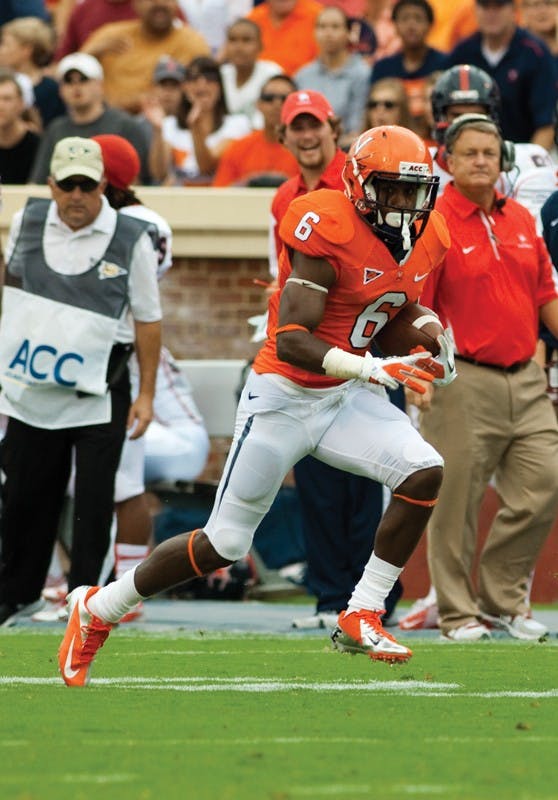 	Sophomore wide receiver Darius Jennings earned plaudits from head coach Mike London after an electrifying performance in Virginia’s first game against Richmond Saturday. Jennings finished with five catches, 84 yards and a touchdown.