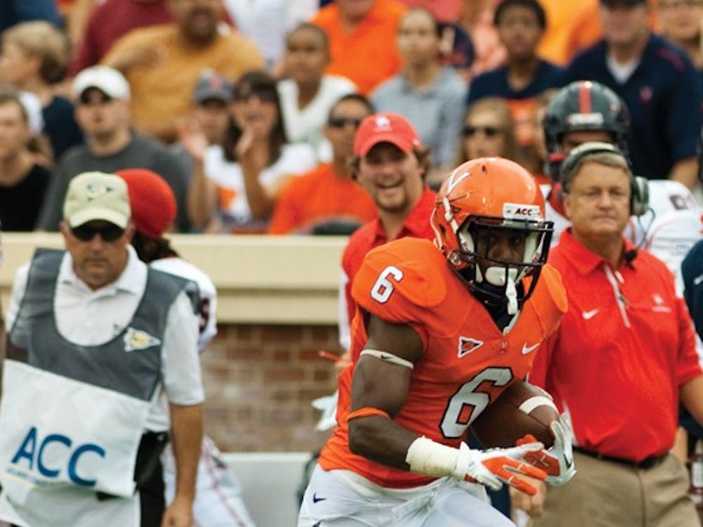 	Sophomore wide receiver Darius Jennings earned plaudits from head coach Mike London after an electrifying performance in Virginia’s first game against Richmond Saturday. Jennings finished with five catches, 84 yards and a touchdown.