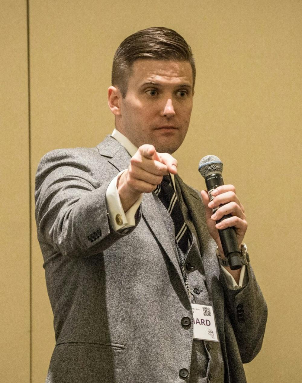 <p>Richard Spencer is one of 25 defendants in a civil lawsuit filed in October by individuals claiming injury from the Aug. 11 and 12 white nationalist rallies.</p>