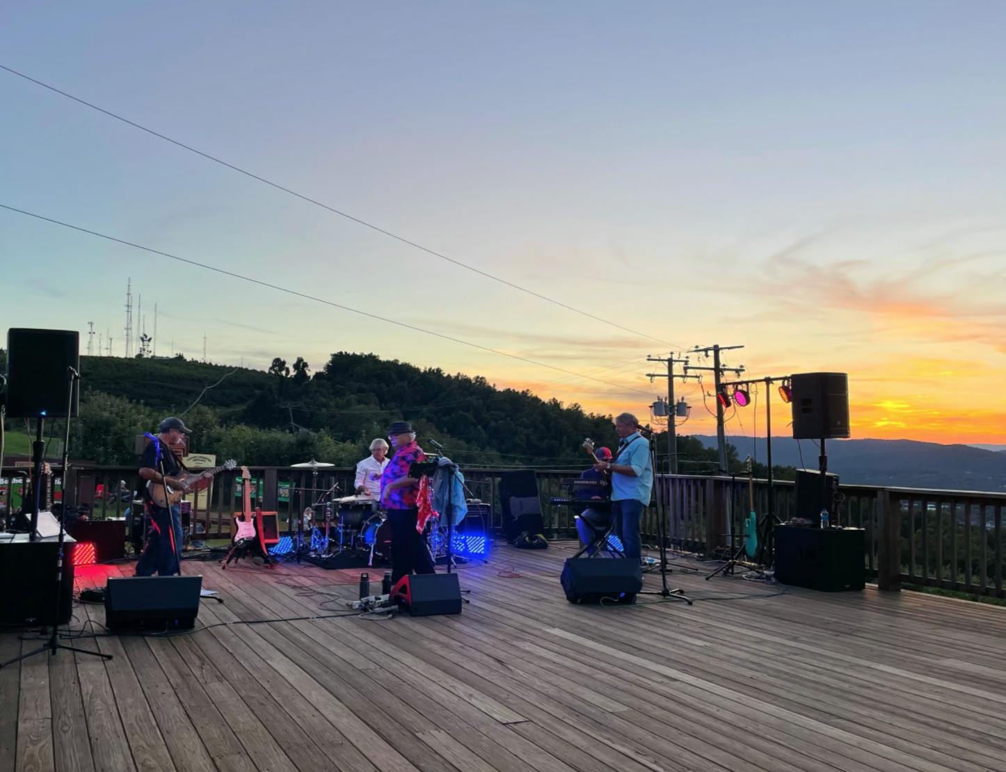 The band kicked off the evening with crowd pleasers, like Smash Mouth’s “I’m a Believer,” before transitioning to a range of more traditional classic rock songs, and ending the night with a funk-focus on New Orleans.&nbsp;