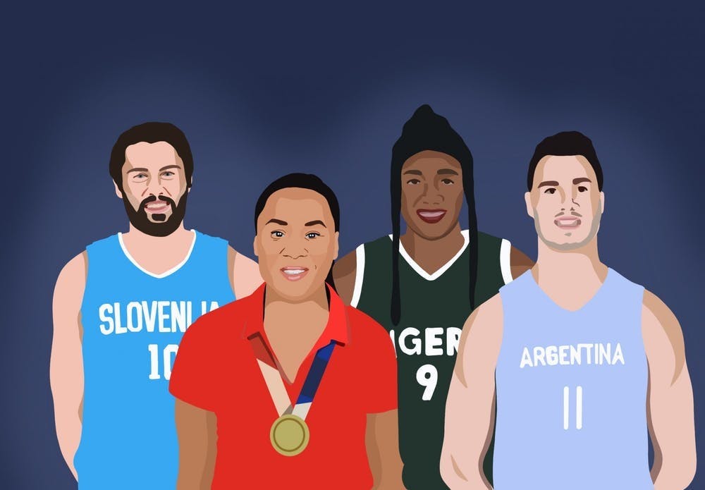 尽管弗大的篮球实力已在美国闻名遐迩，但四名弗大球员将学校的统治地位扩展到了全球舞台。