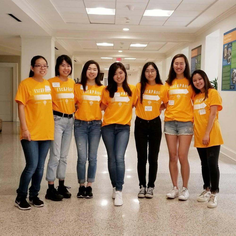 Members of ASU's Prospective &amp; Alumni Relations Committee were in charge of planning and executing Escapade.&nbsp;