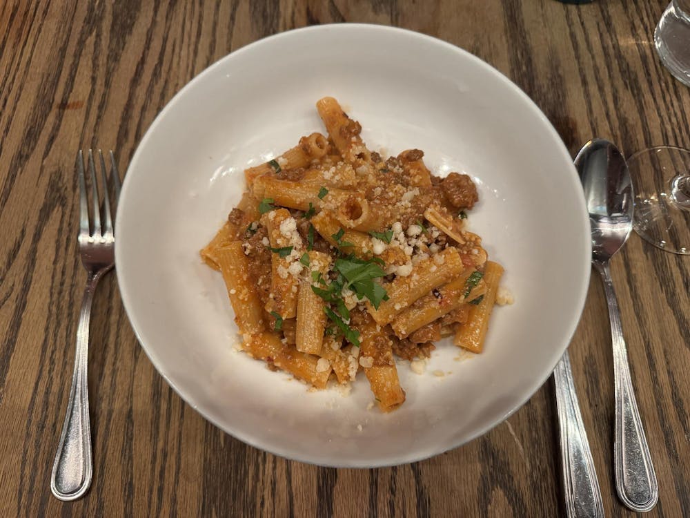 For the entrée, there was one dish that immediately stood out to me on the menu, the Peasant Beef and Pork Bolognese.