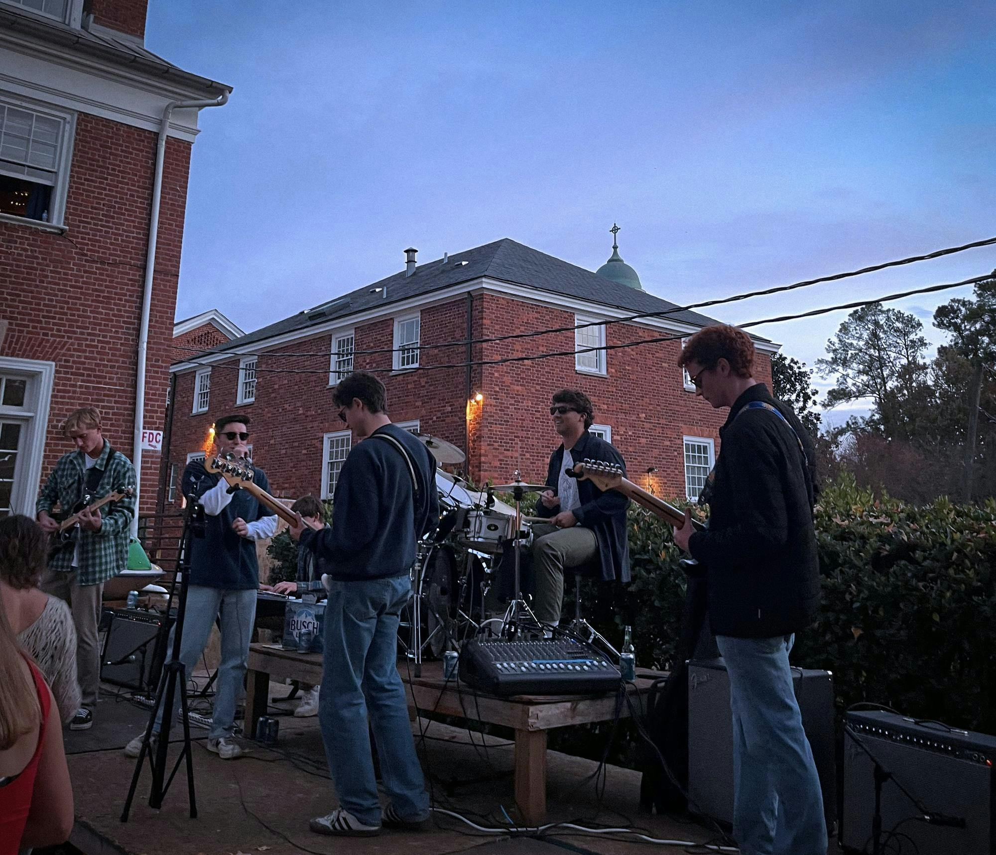 Consisting of six University students and one recent graduate, the band has been playing together since spring of 2022.