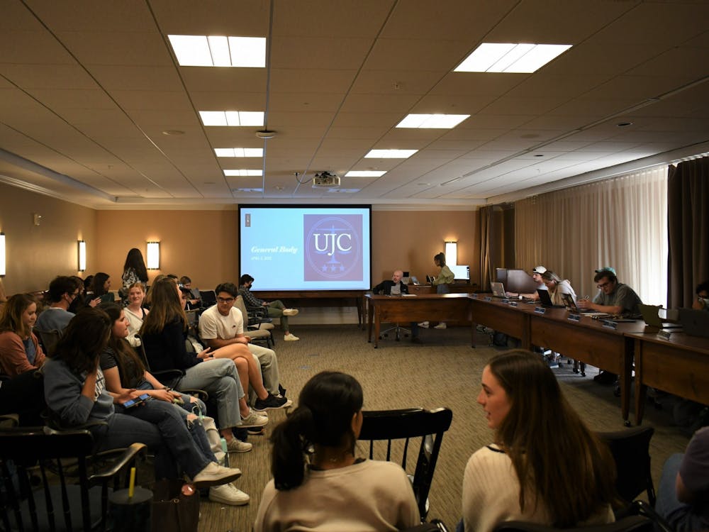 In comparison to systems such as the University Honor System, UJC elects student judges to preside over trials equipped with the discretion to enact no sanction, one sanction or a combination of sanctions.