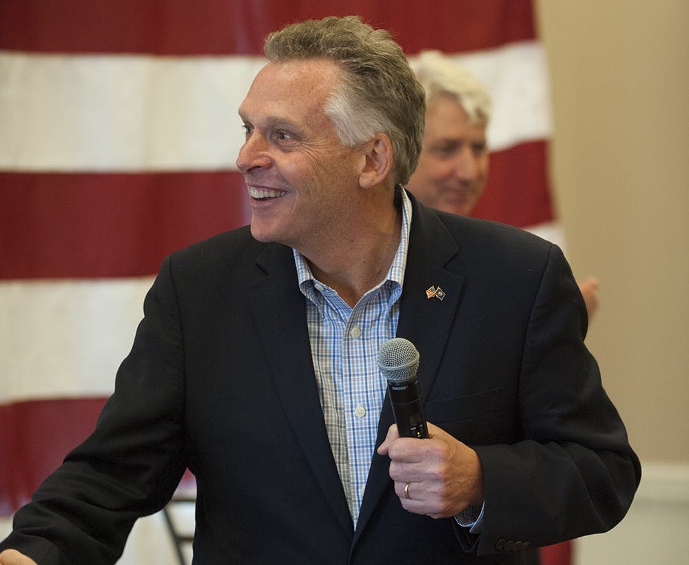 Virginia Gov. Terry McAuliffe pledged his commitment to LGBT priorities during his gubernatorial campaign.
