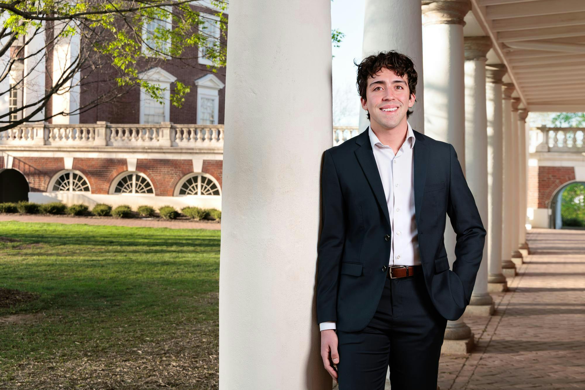 Keoni Vega, Class of 2026 president and fourth-year College student.