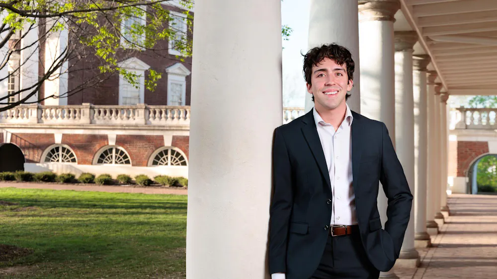 Keoni Vega, Class of 2026 president and fourth-year College student.