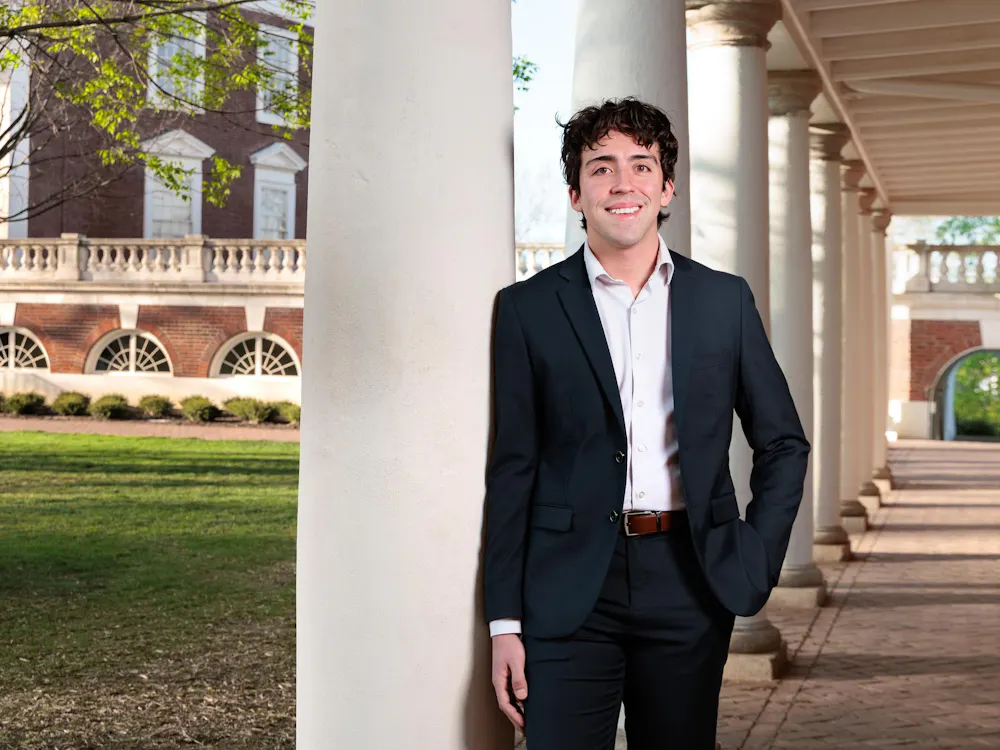 Keoni Vega, Class of 2026 president and fourth-year College student.