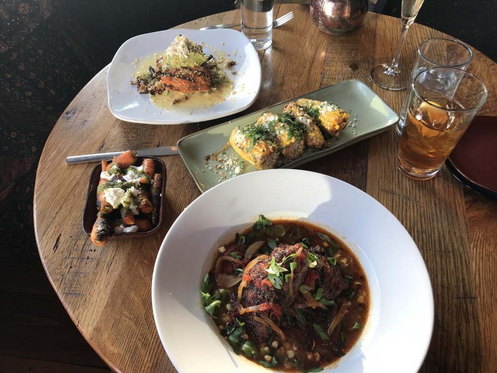 Junction offers a variety of Southwestern inspired dishes.