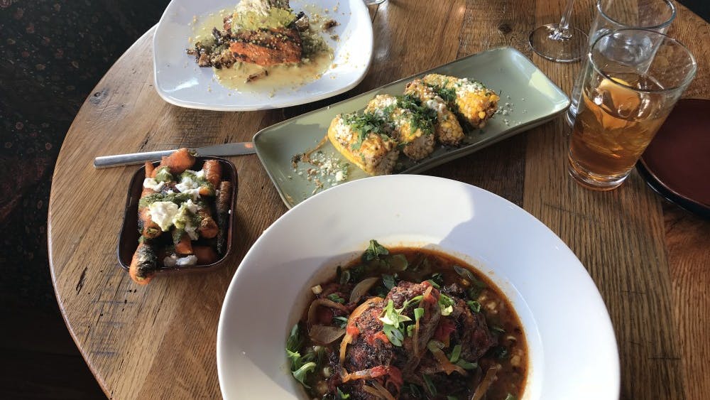 Junction offers a variety of Southwestern inspired dishes.