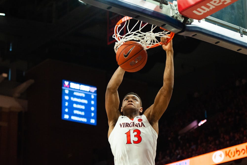 <p>Freshman guard Casey Morsell's ability to get to the rim could boost Virginia's offense in 2020.</p>