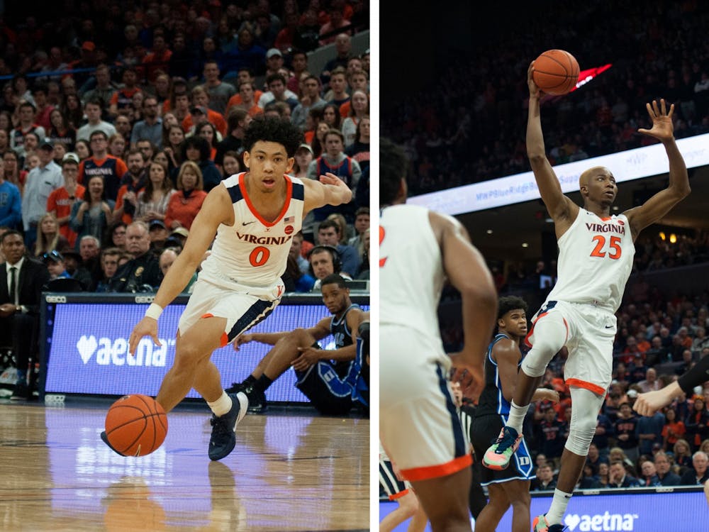 Kihei Clark and Mamadi Diakite are leading Virginia in assists and points, respectively,
