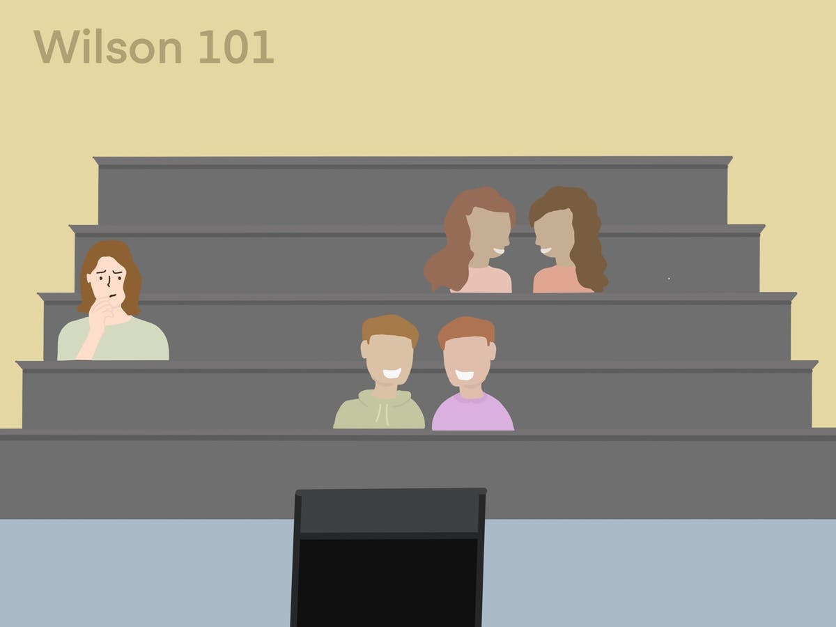 One of the most startling differences between in-person and virtual learning is the act of physically going to class.