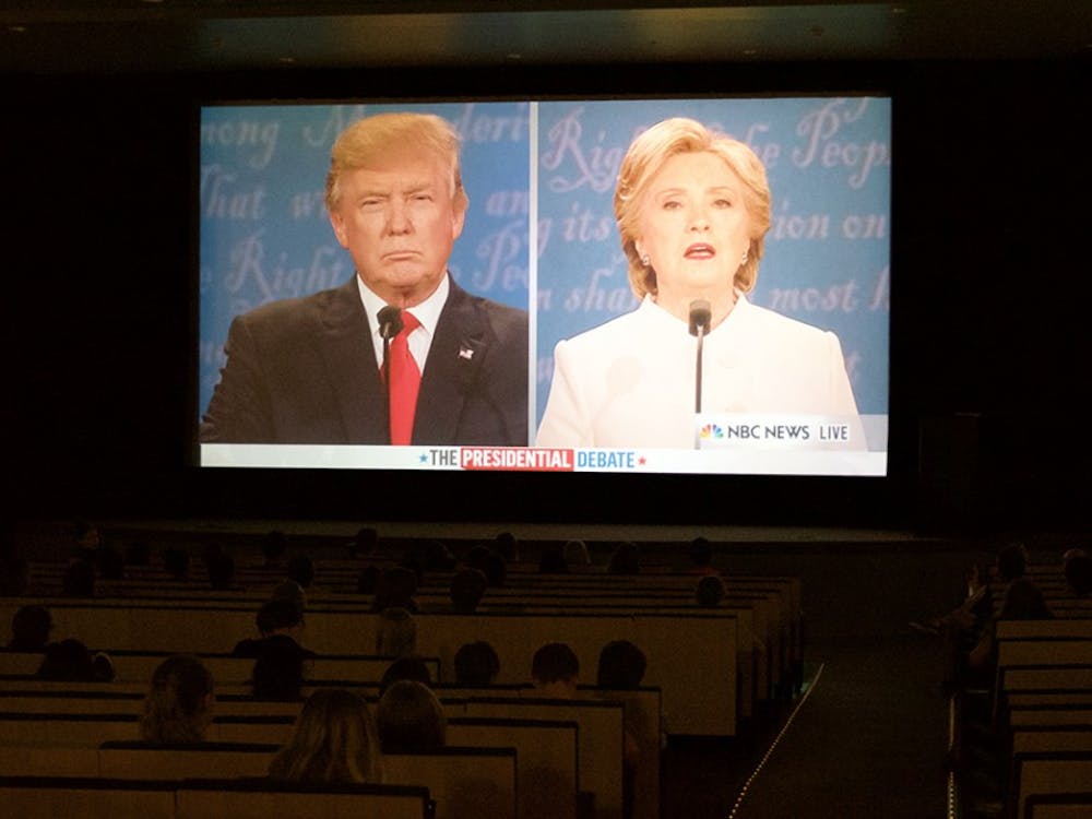 This event was co-sponsored by Student Council, University Programs Council, The New York Times, UVAVotes, the Class of 2017 Trustees, College Republicans and University Democrats.