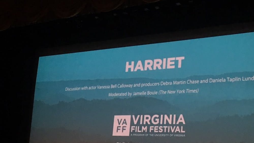 The screening of "Harriet" at the Virginia Film Festival was followed by a discussion moderated by The New York Times writer Jamelle Bouie.