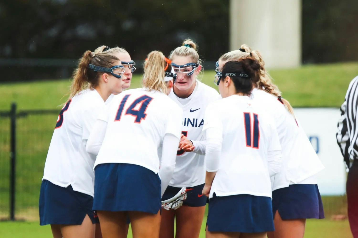 Athletes participating in spring sports like women's lacrosse gain a unique experience by staying on Grounds over spring break.