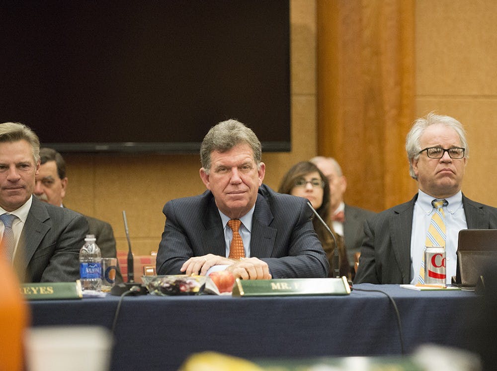 Alice Raucher, the appointed University architect, discussed proposed additions to the University's “capital planning master budget,” which totals $2,119,279,818.