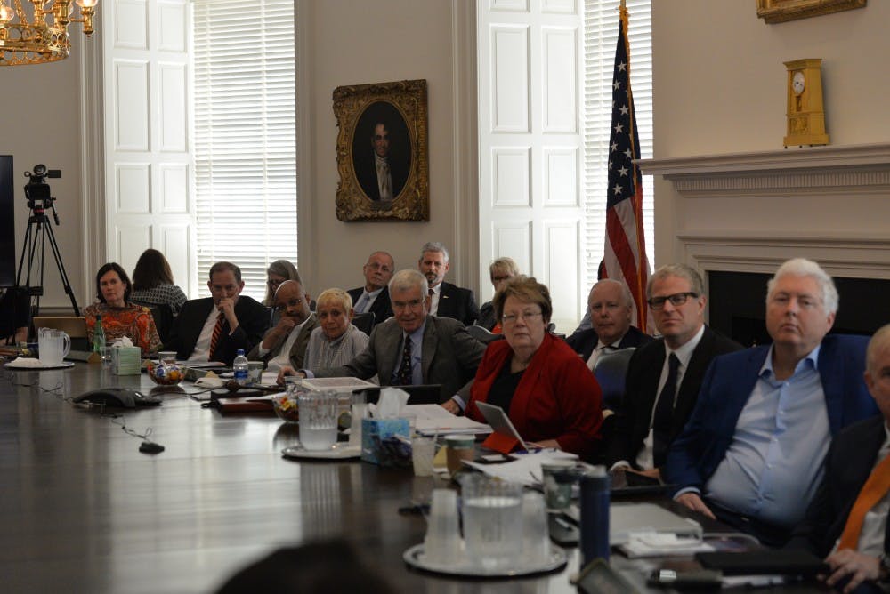<p>Outgoing University Provost Tom Katsouleas presented the preliminary statistics for the incoming Class of 2022 to the Academic and Student Life committee of the Board of Visitors last Friday.</p>