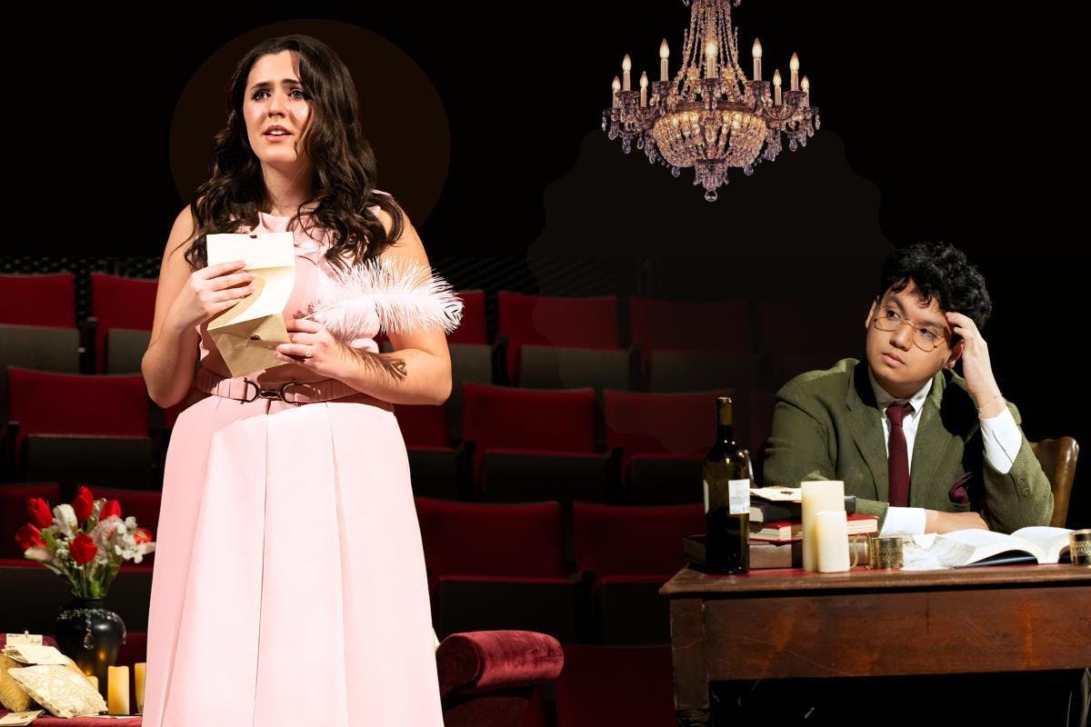 Second-year College student Anna Raimist and fourth-year College student Lorenzo Bustamente star as Natasha Rostova and Pierre Bezukhov, respectively.