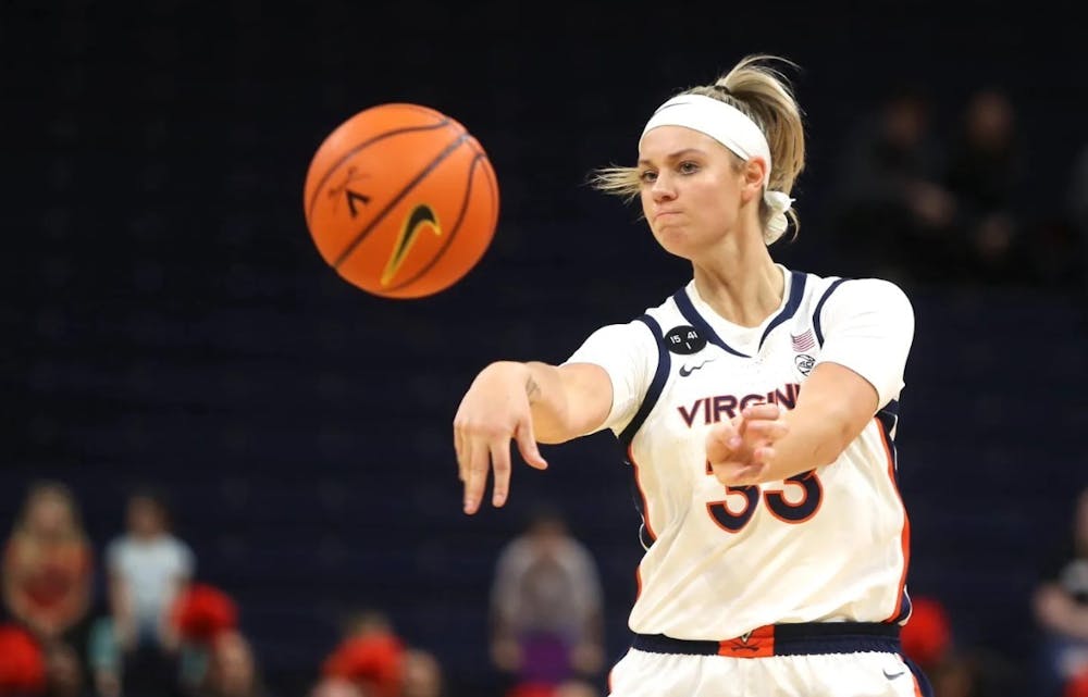 <p>Graduate student forward Sam Brunelle continued her hot start to her time in Charlottesville, combining for 32 points over the weekend.</p>