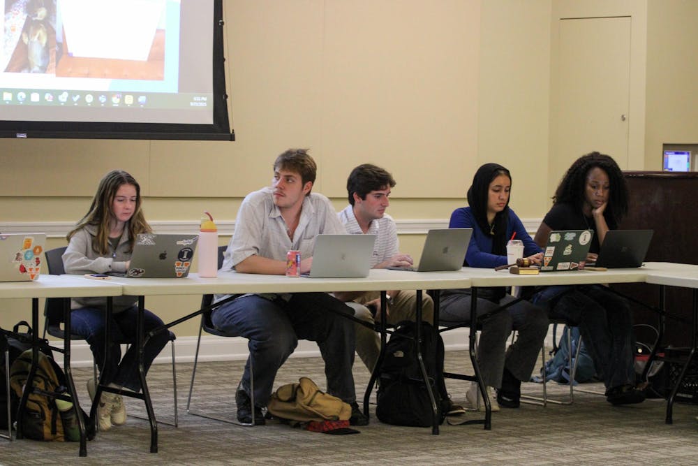 Student Council general body meeting, photographed Sept. 23, 2025.