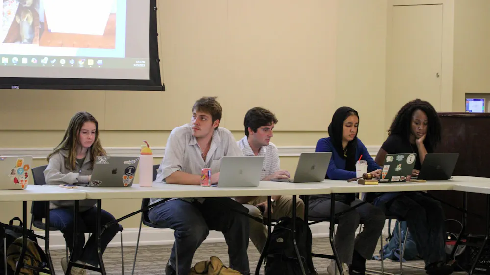 Student Council general body meeting, photographed Sept. 23, 2025.