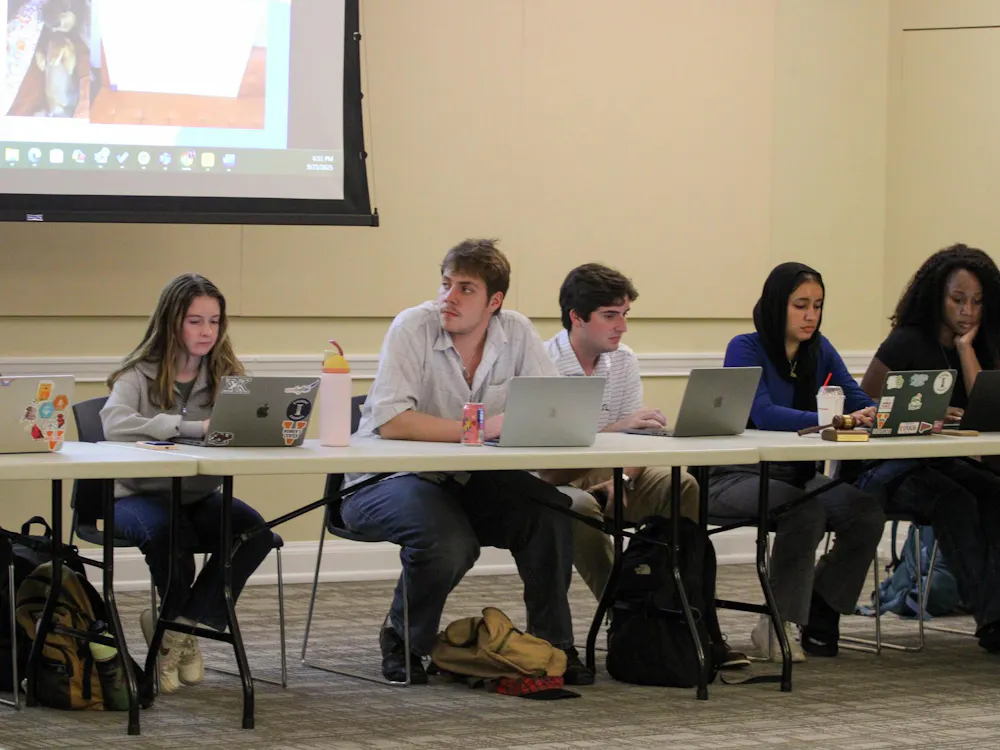 Student Council general body meeting, photographed Sept. 23, 2025.