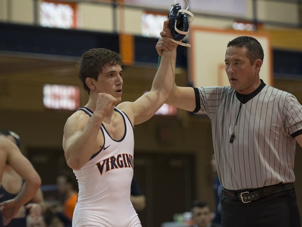Senior George DiCamillo hopes to place in his final collegiate wrestling competition.