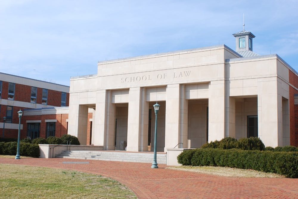 	<p>University of Virginia Law School, above. </p>