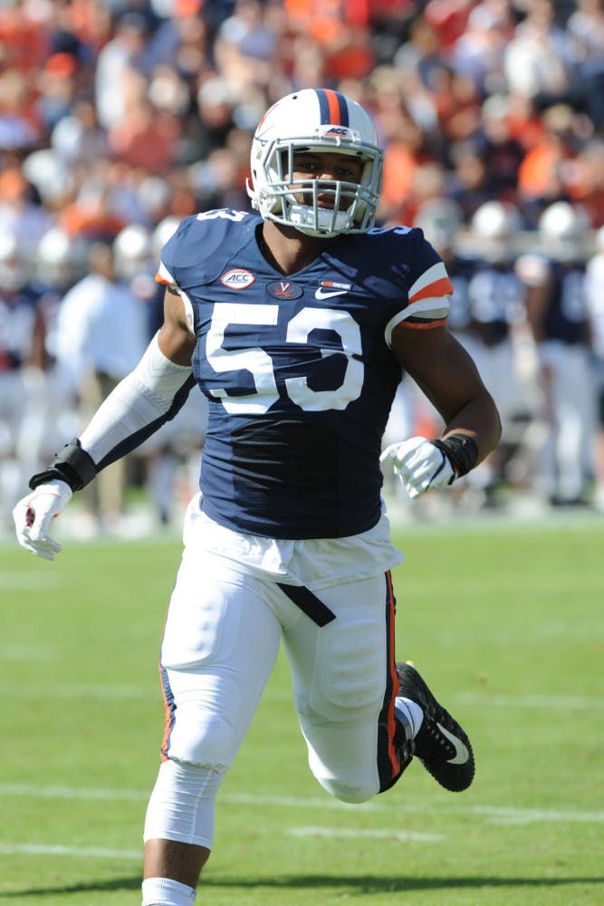 Senior inside linebacker Micah Kiser and Virginia will look to stop two-game skid against Georgia Tech Saturday.&nbsp;