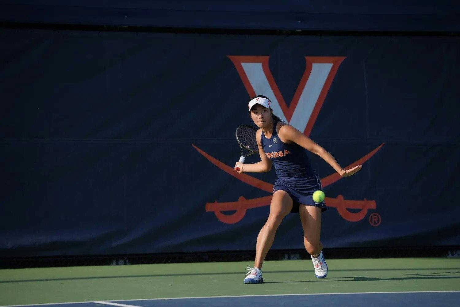 Xu clinched the match for the Cavaliers against Princeton with a 6-3, 6-4 win over Howard.