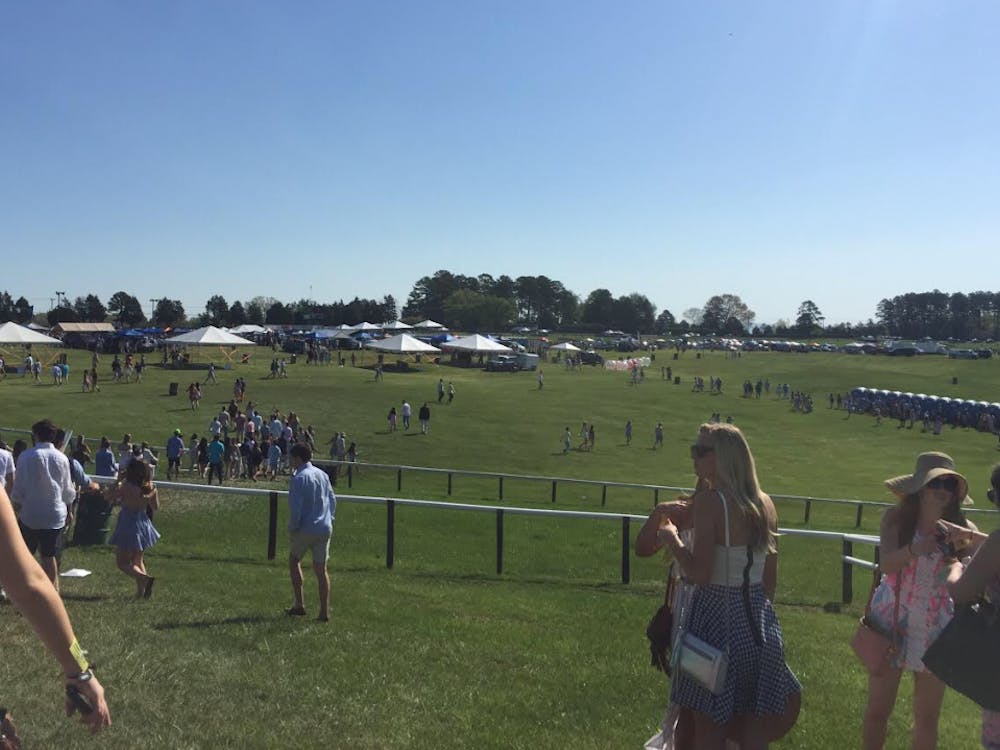 15,000 individuals attended this year's Foxfield Races.