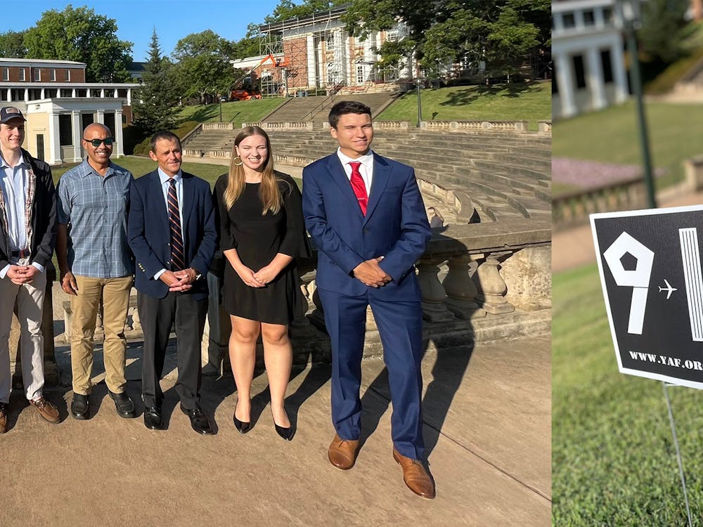 Following the event, Ryan posted three photos to Instagram and Twitter of the flags displayed, the event sign designed by YAF and Ryan standing with students in the organization. 