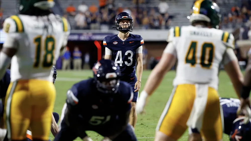 Messmore has only been given one opportunity so far this season, but he made it count as he drilled an extra point against Norfolk State