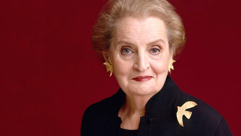 Albright also served in former President Bill Clinton’s administration until 2001 and was awarded the Presidential Medal of Freedom in May 2012.