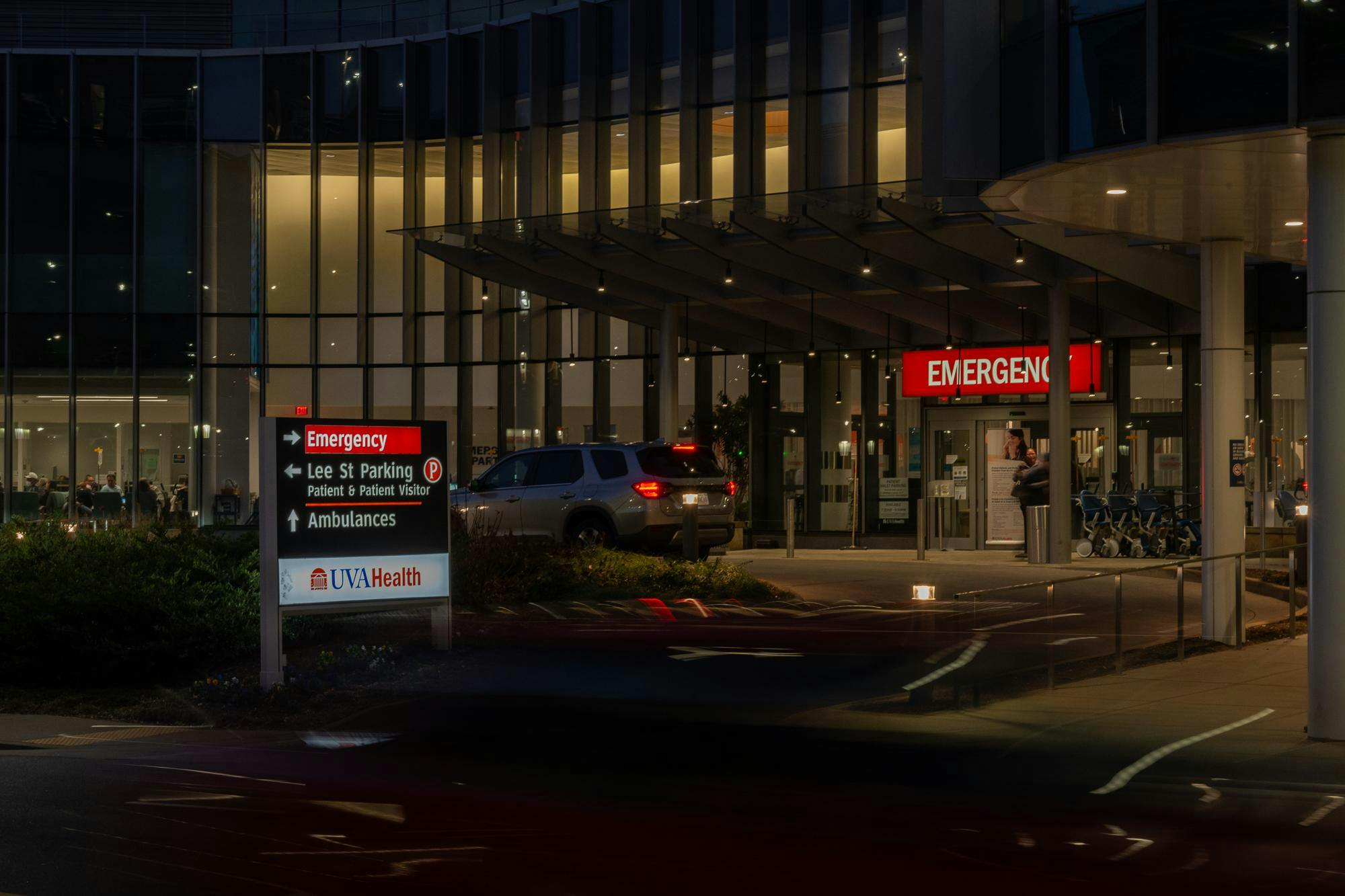 U.Va. Health Emergency Department, photographed January 12. 