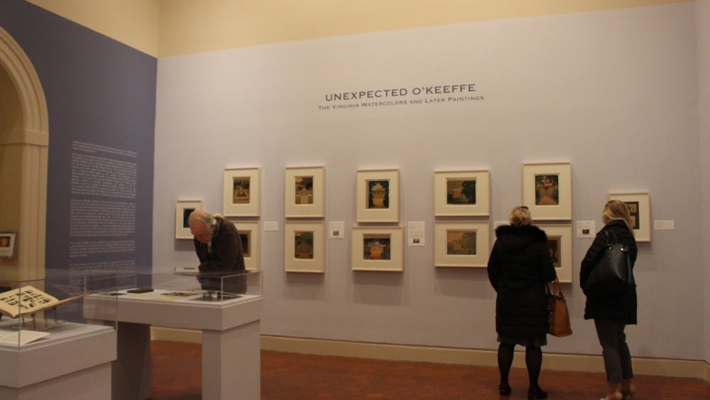 "Unexpected O’Keeffe: The Virginia Watercolors and Later Paintings,” an exhibit displaying some of the artist's lesser-known works, will be on display at the Fralin Museum of Art through Jan. 27, 2019.