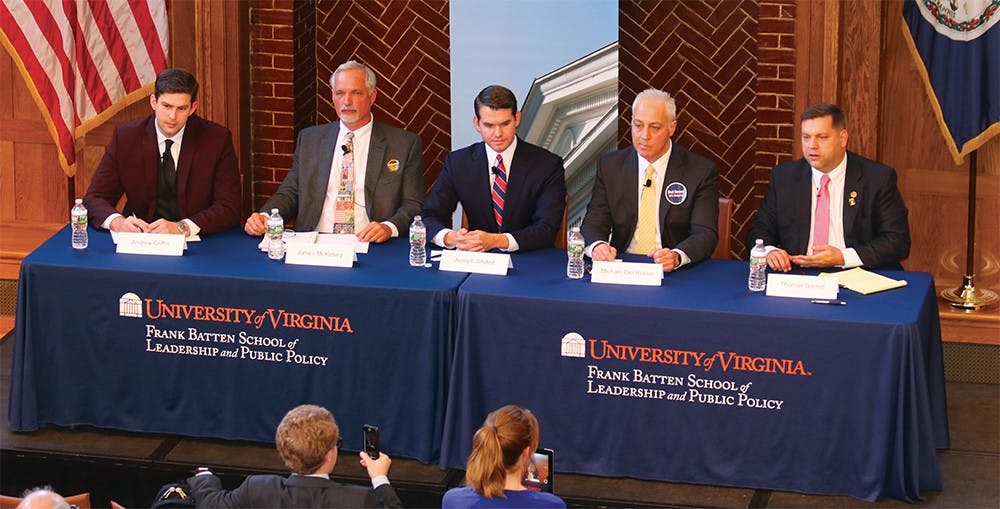 <p>The candidates were asked a variety of questions ranging from their overall goals for the position to military spending to higher education.</p>