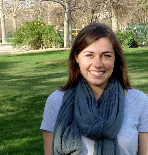 Meg Gould (above) is the student member of the Board of Visitors.