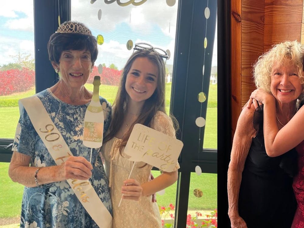 Gramma Cathy, left, and Gramma GG, right, are responsible for imparting the wisdom that has made my time at the University so meaningful.