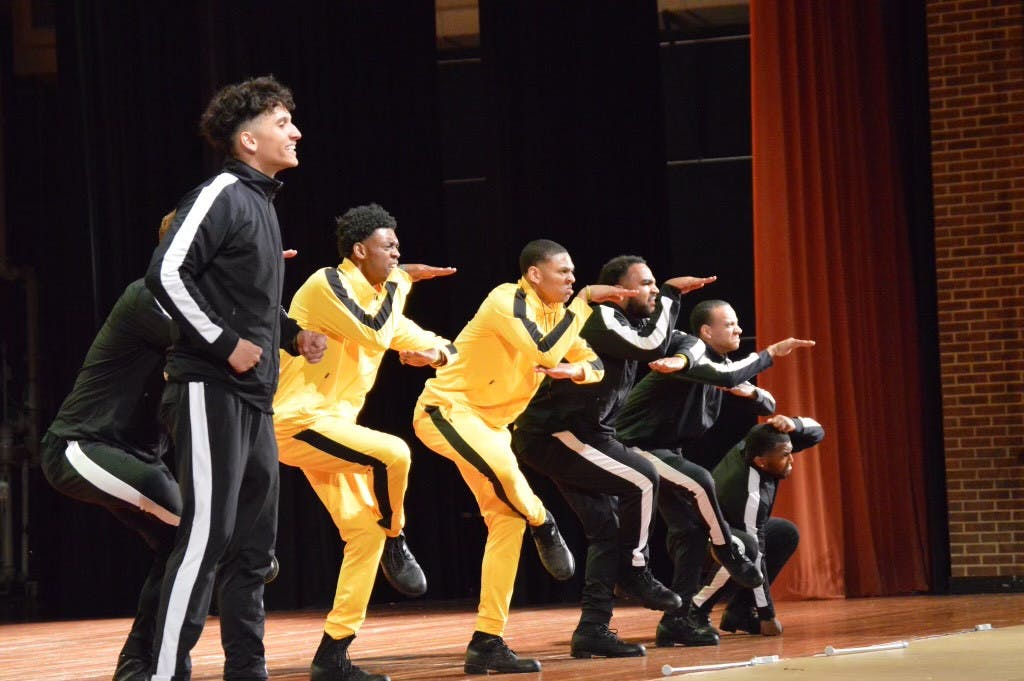 According to Isaac Henderson, step master of Iota Beta and fourth-year Education student, the Alphas incorporate movements in their performances intended to resemble that of an ape or cobra by bending their arms and knees into different poses that mimic the animals. 