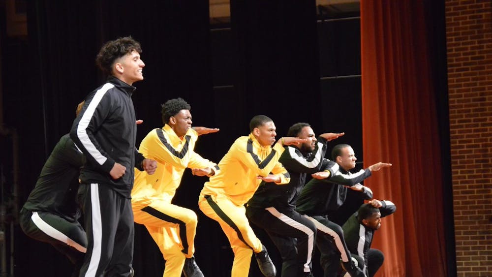 According to Isaac Henderson, step master of Iota Beta and fourth-year Education student, the Alphas incorporate movements in their performances intended to resemble that of an ape or cobra by bending their arms and knees into different poses that mimic the animals. 