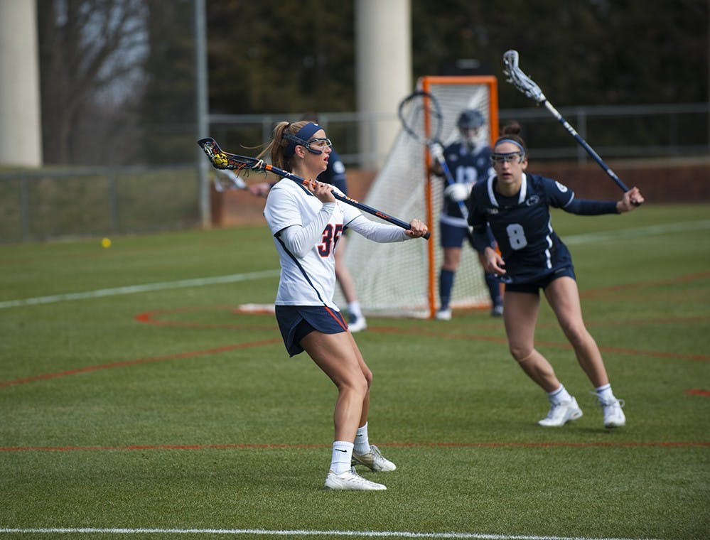 Attacker Kelly Boyd is one of six Virginia seniors that will play their final home game Saturday against Boston College.
